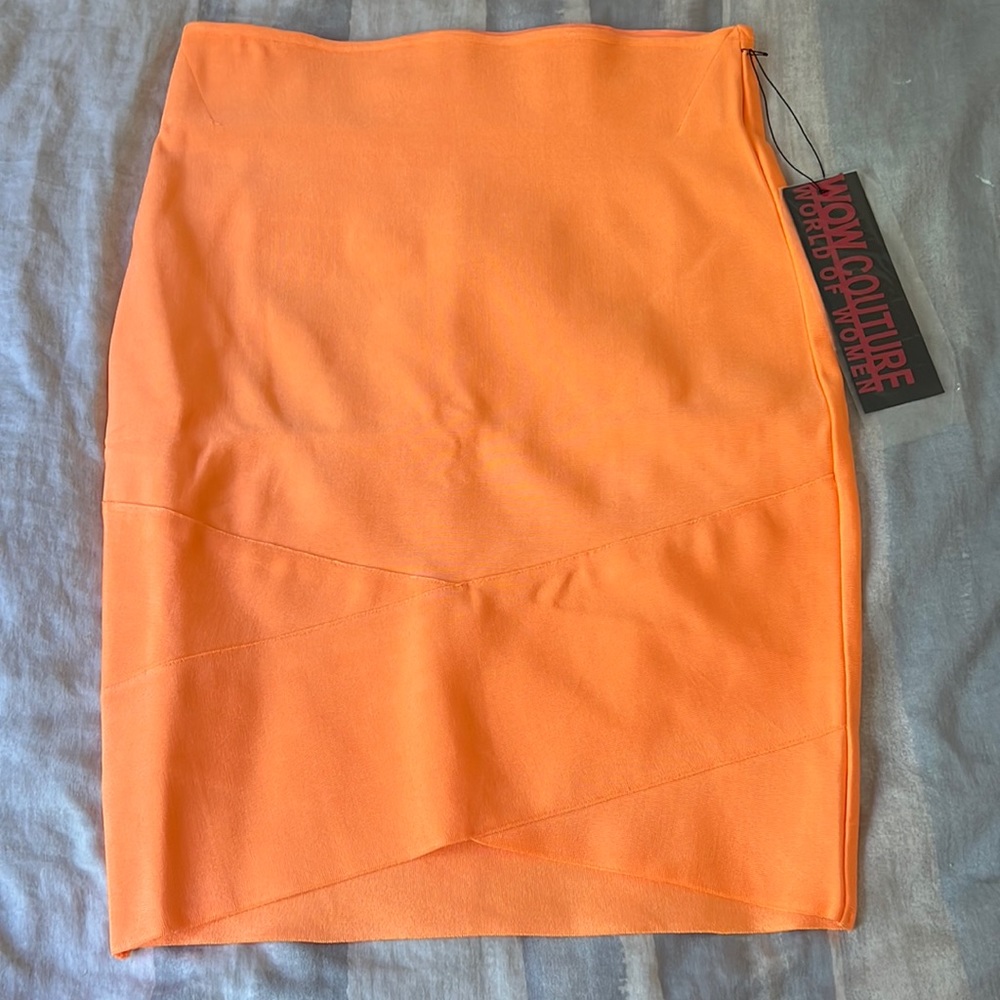 Sz L Wow Couture Bandage Skirt